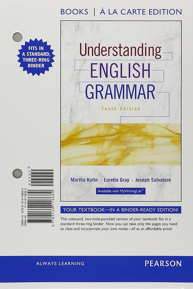 期間限定お値下げ！　Ａ　ＨＡＮＤＢＯＯＫ　ＯＦ　ＥＮＧＬＩＳＨ　ＧＲＡＭＭＡＲ Amazon.com: Understanding English Grammar: 9780134118680